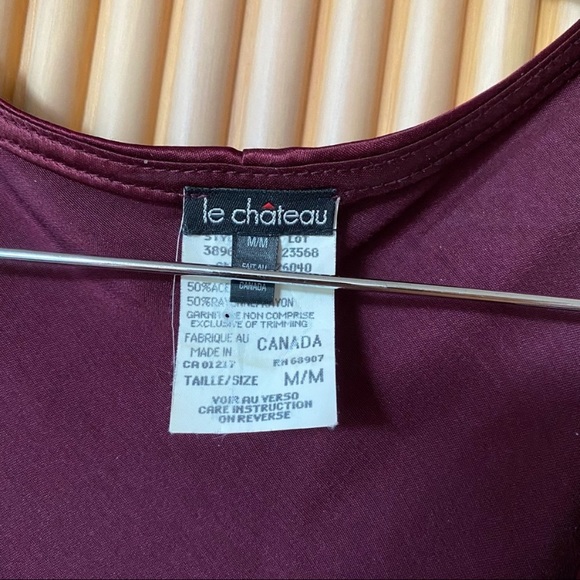 Vintage y2k satin midi dress purple - Picture 5 of 8